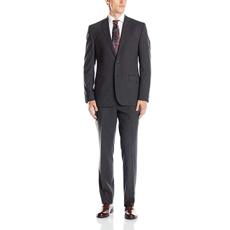 Men's Slim Fit Solid Suit